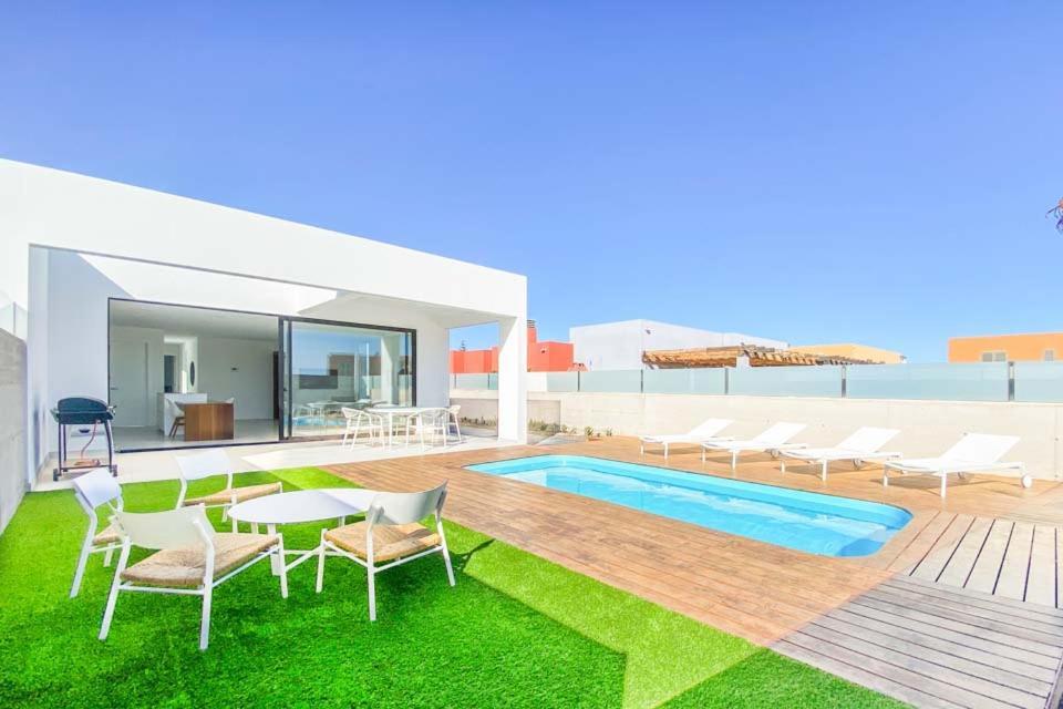 Lea Luxury Golf House Villa Caleta De Fuste Exteriör bild