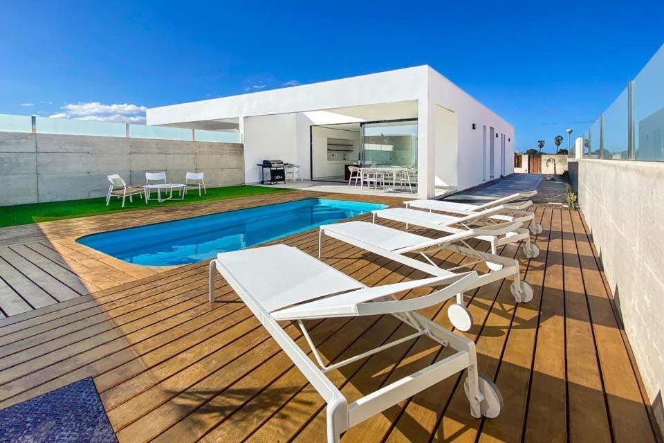 Lea Luxury Golf House Villa Caleta De Fuste Exteriör bild